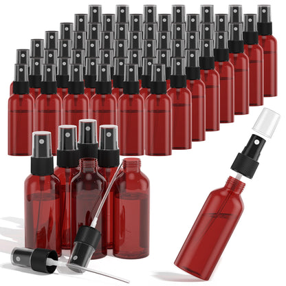 100Pack 2oz Spray Bottles 60ml Small Spray Bottle Bulk Fine Mist Sprayer