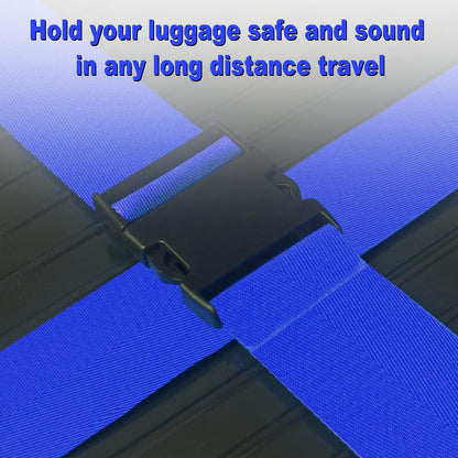 Chelmon Luggage Straps for Suitcases TSA Approved Travel Essentials 8 Pack